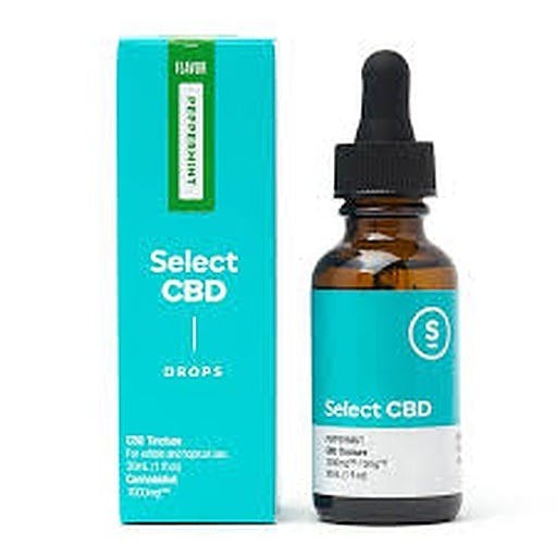 Select: Peppermint Tincture (1000mgCBD)